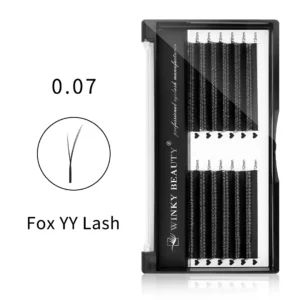 Foxy YY Shape Eyelash Extension