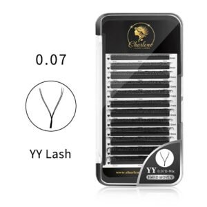0.07mm YY Shape Eyelash Extension